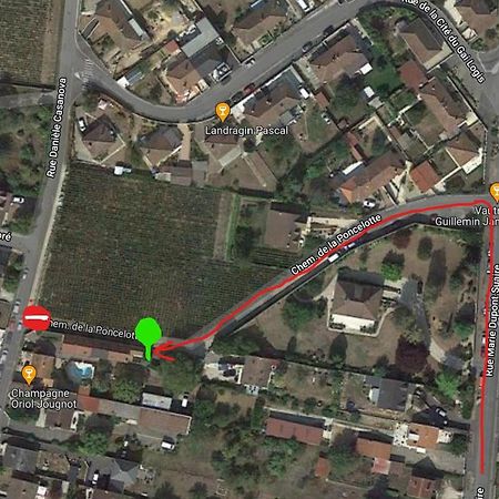 Gite Independant Diz'Enreves Au Coeur Des Vignes Dizy Exterior foto